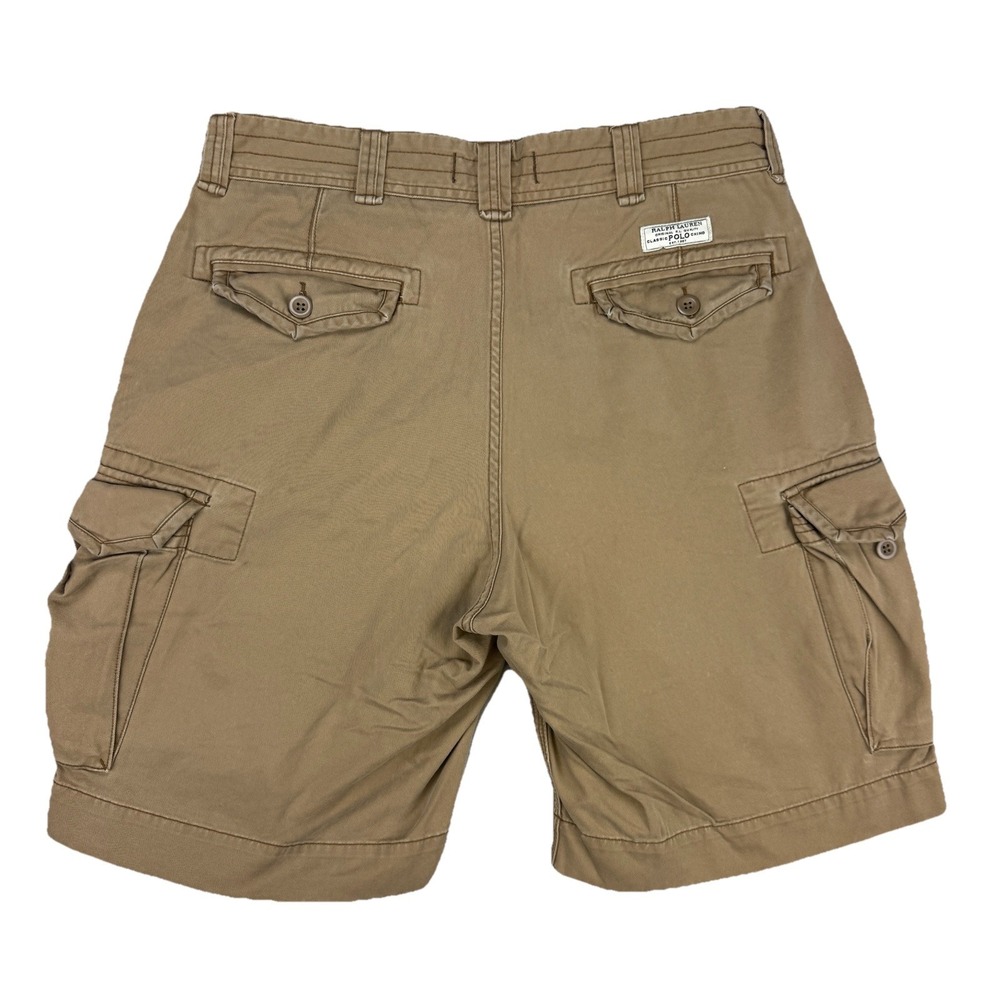 VTG 90s‎ Y2K Polo Ralph Lauren Cargo Shorts  Men's 34x10 Cotton Utility Workwear